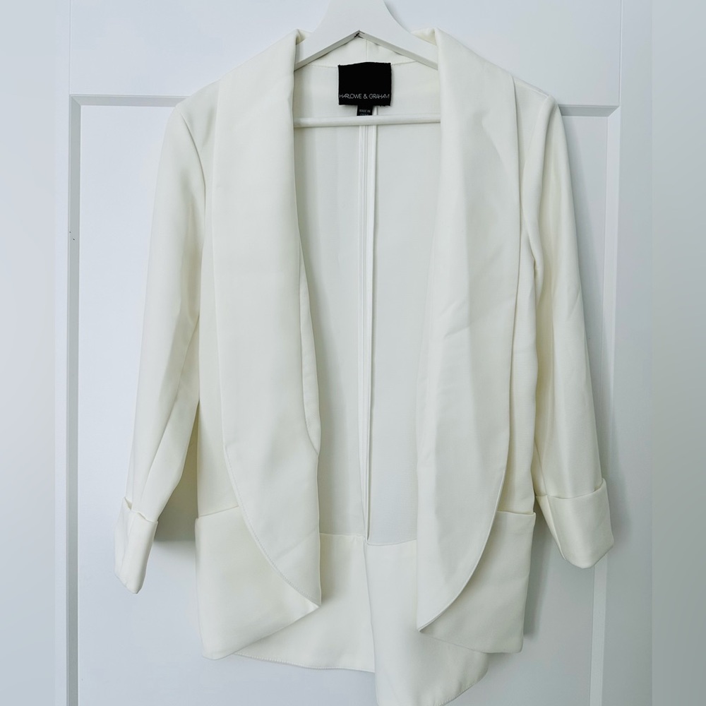 Harlowe and Graham Open Blazer